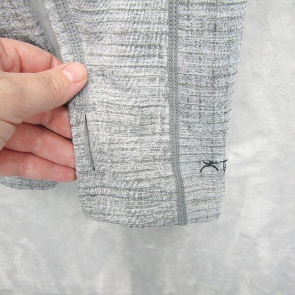 Terramar Sweater Mens Large 3.0 Ecolator Performance 1/4 Zip Shirt Gray - Picture 6 of 15